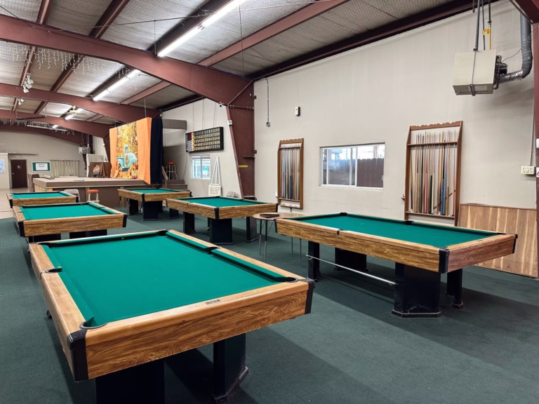 Pool tables RV park amenities image