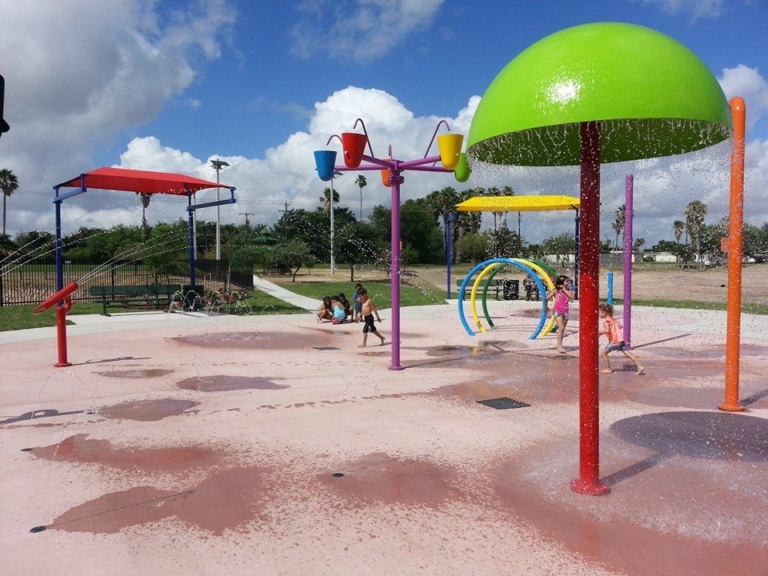 Splash park attractions